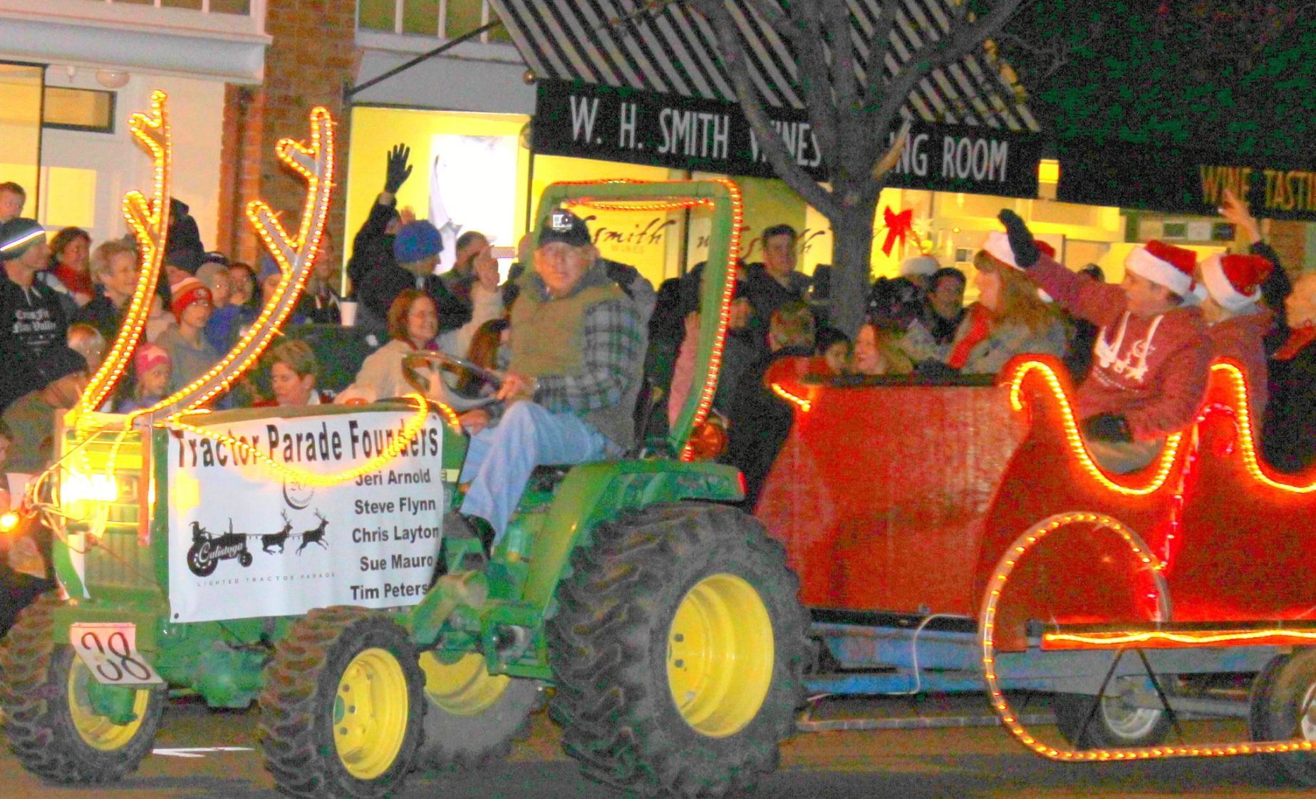 Founders of Lighted Tractor Parade lead 20th